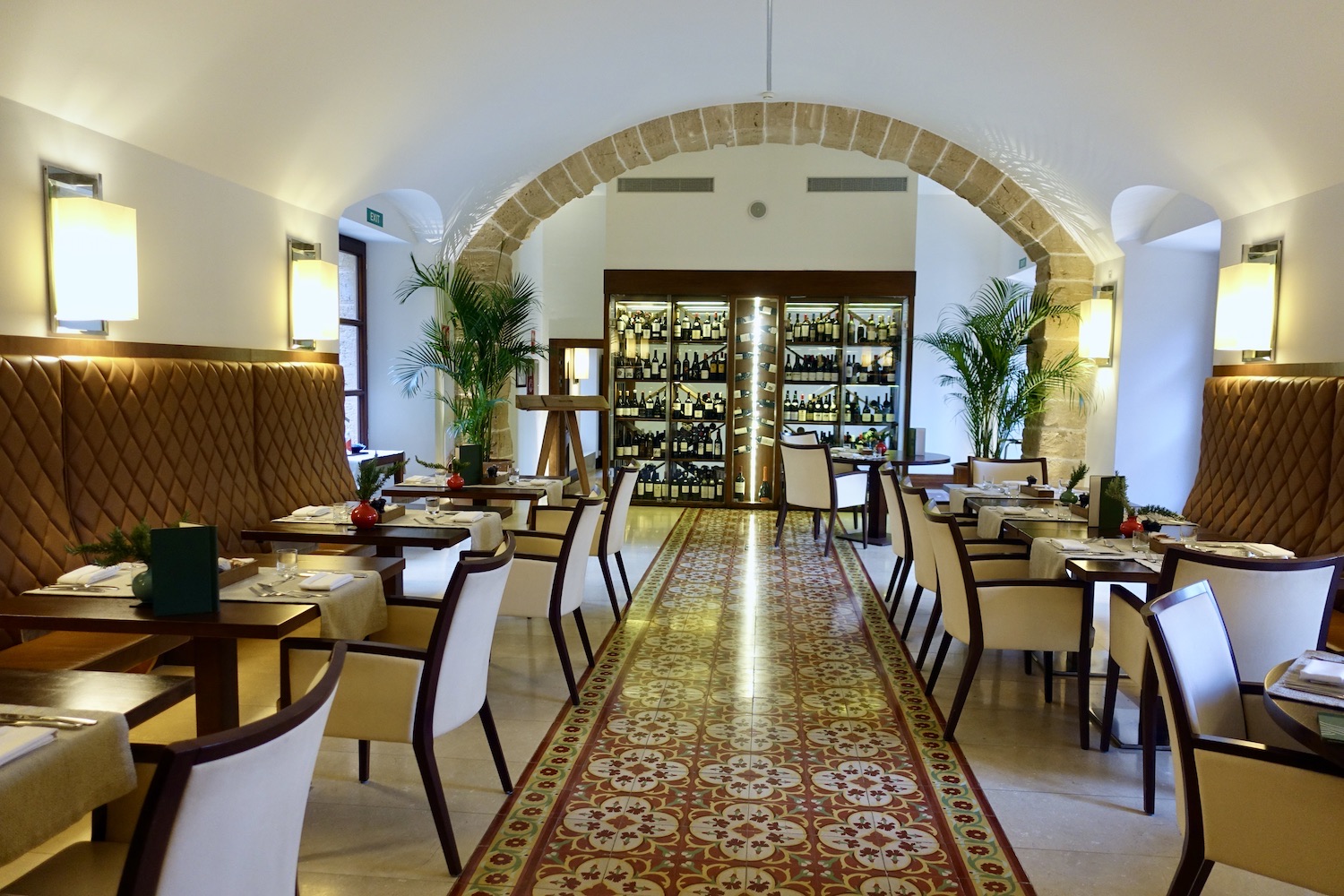 Restaurant Olivera Hotel Castell Son Claret Mallorca/Spain