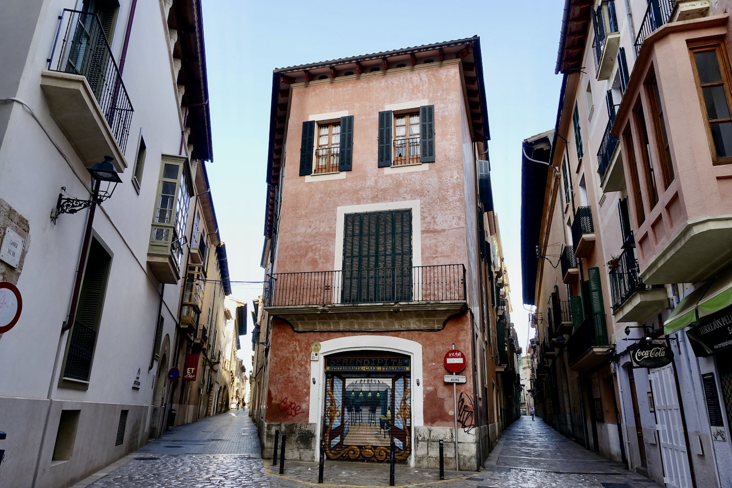 old town of Palma de Mallorca/Spain