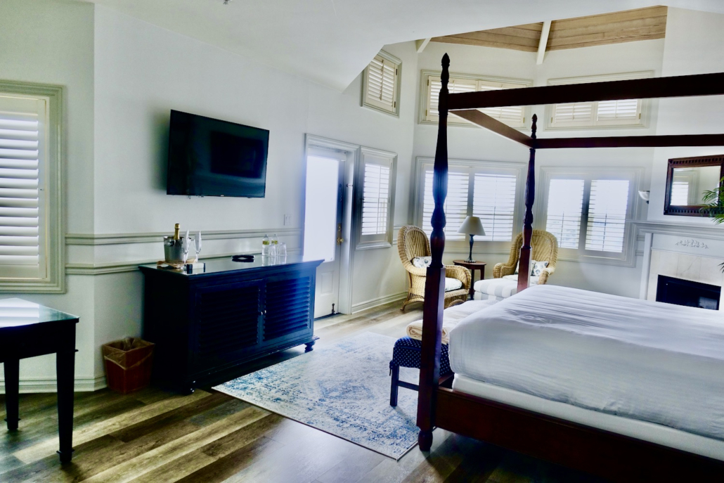 Luxury Tower Guestroom at Blue Lantern Inn Dana Point California USA - American southwest in style