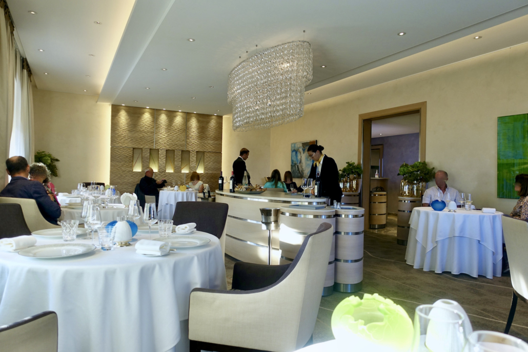 Philippe Rochat Dining Room at Restaurant Hôtel de Ville Crissier Switzerland