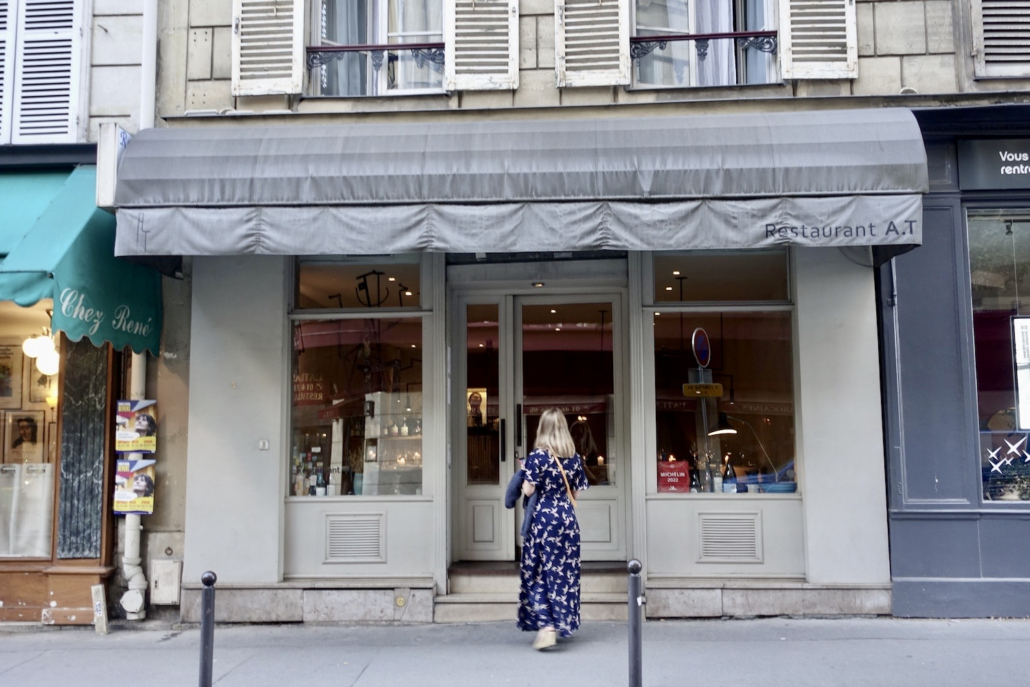 Michelin starred Restaurant AT Paris