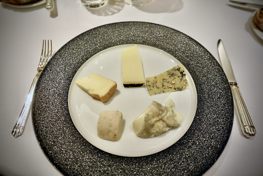 cheese at 3-star Michelin Restaurant Hôtel de Ville Crissier Switzerland