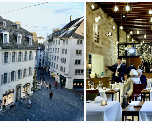 fine dining restaurants Zurich, Switzerland