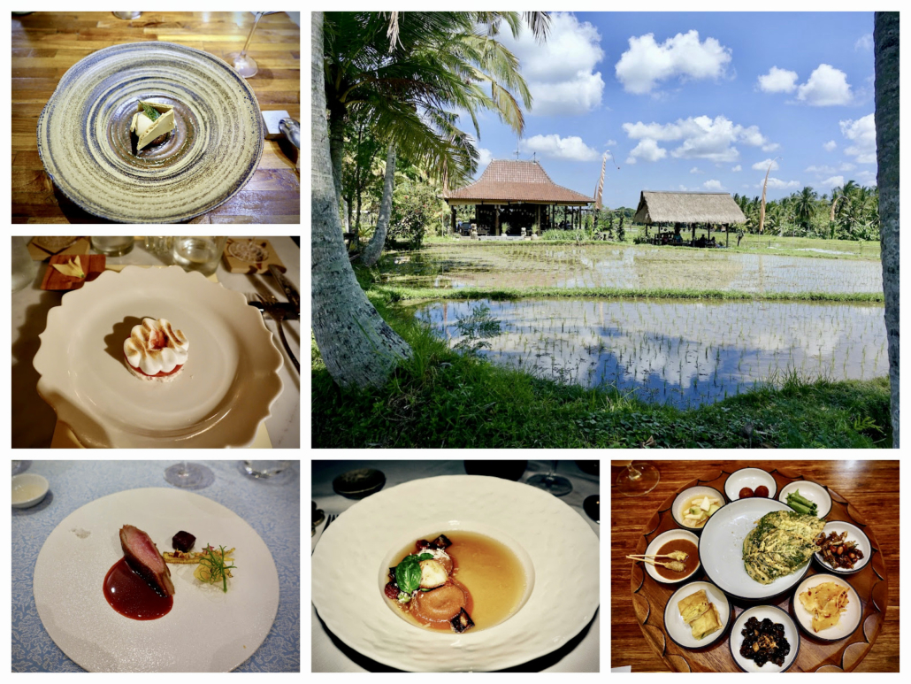 rice fields Ubud, Locavore, Room4Dessert, Blanco Par Mandif, Kubu, Nusantara Ubud Bali - best Bali fine dining