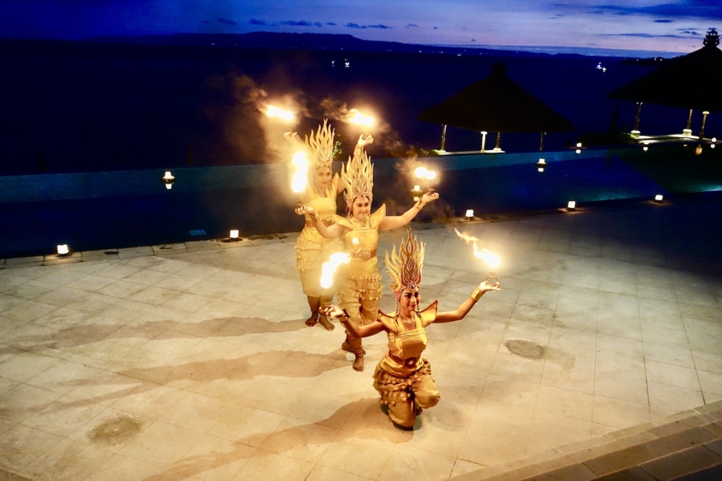 Bali dance at Hotel Amankila Manggis east Bali - Bali luxury travel