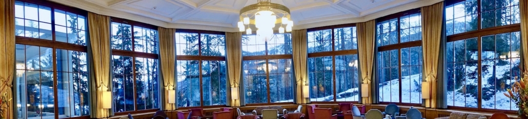 Great Lounge Hotel Waldhaus Sils Engadine Switzerland