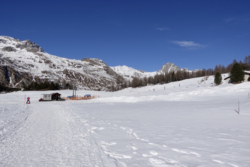 Maloja Switzerland - winter walks Engadine