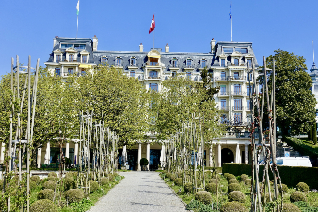 Hotel Beau-Rivage Palace Lausanne/Switzerland - travel update Swiss Traveler