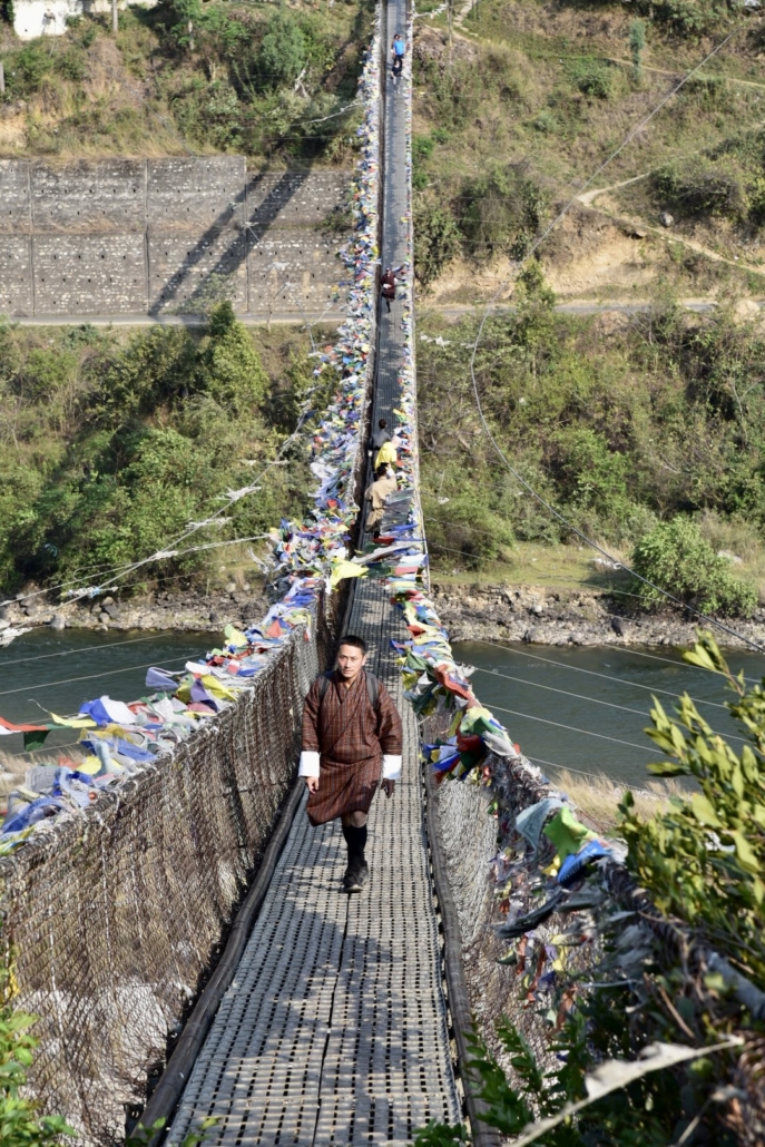 Punakha Valley Bhutan: Punakha Suspension Bridge