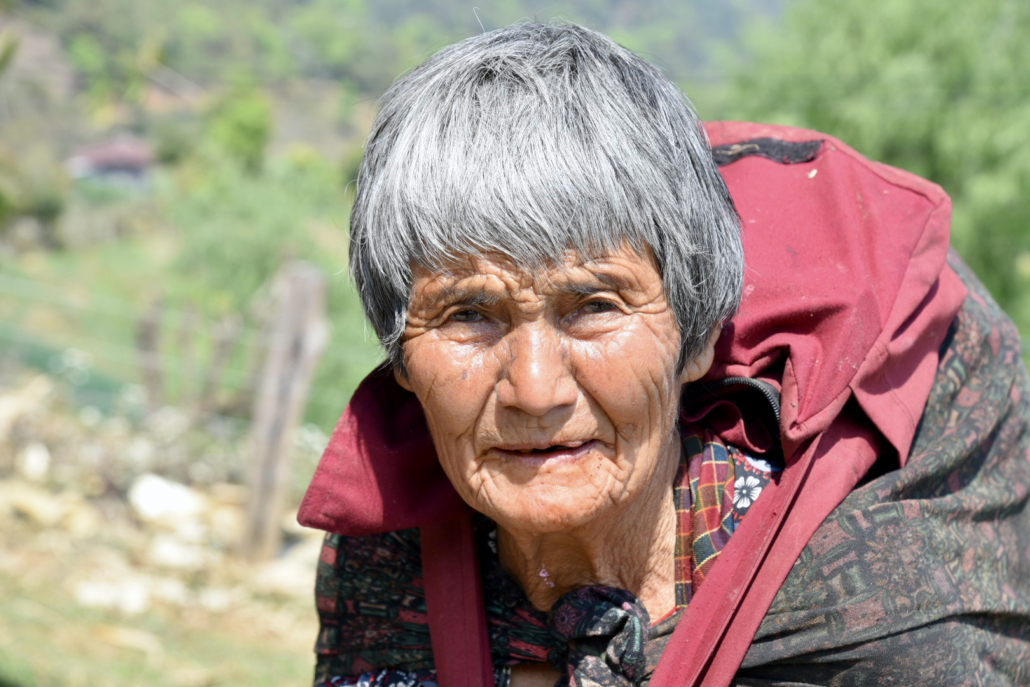 Farmer in Punakha Valley Bhutan