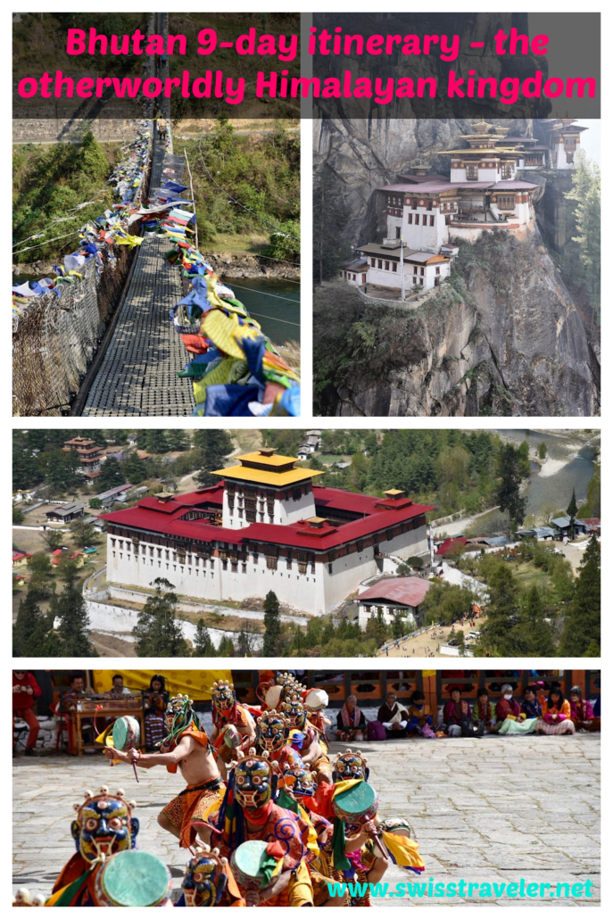 Bhutan 9-day itinerary