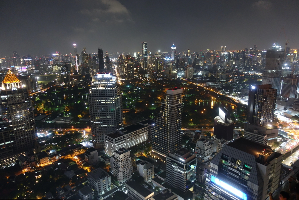 Bangkok, viewed from Moon Bar at Banyan Tree Hotel