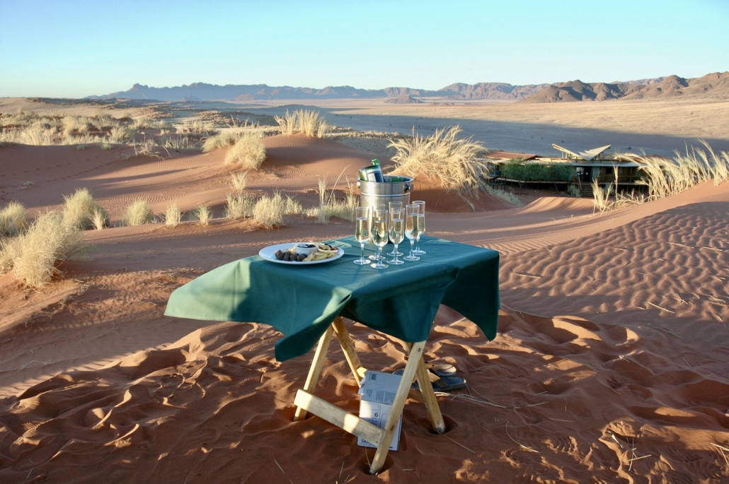 sundowner Wolwedans Desert Lodge Namibia - best luxury travel blogs