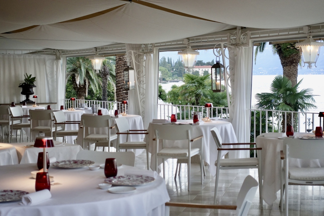 Restaurant Il Fagiano at Grand Hotel Fasano Gardone Riviera Lake Garda, Italy - north Italy & west Switzerland