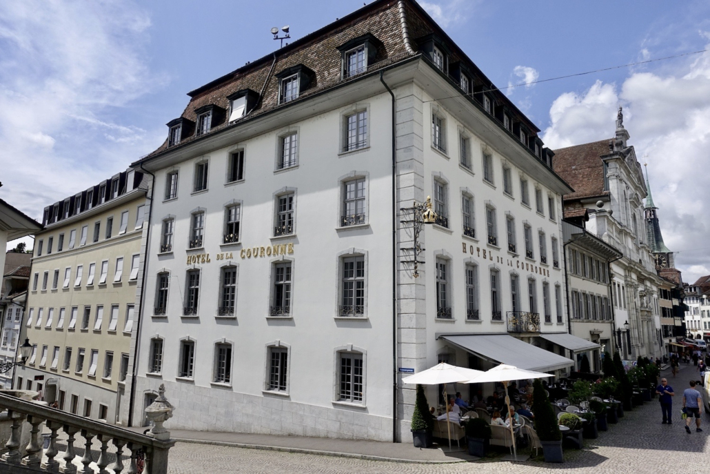 Le Restaurant at Hotel de la Couronne Solothurn/Switzerland - fine dining directory Switzerland