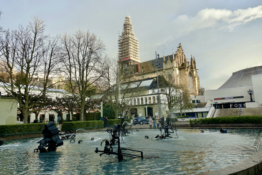 Tinguely fountain Basel/Switzerland - Premium destinations Switzerland