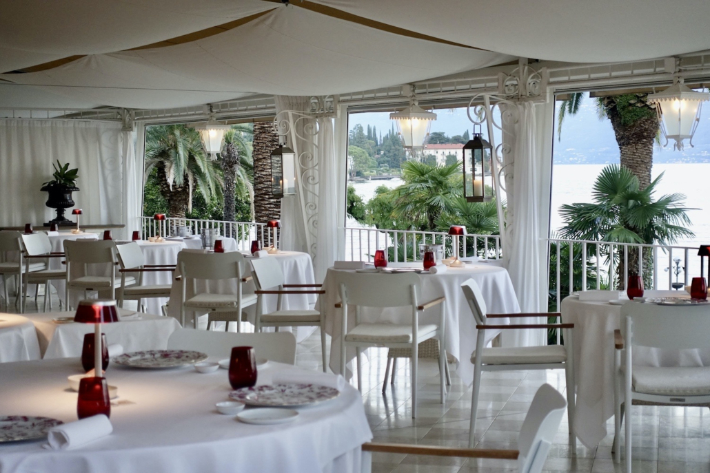 Restaurant Il Fagiano at Grand Hotel Fasano - Michelin restaurants Gardone di Riviera on Lake Garda/Italy