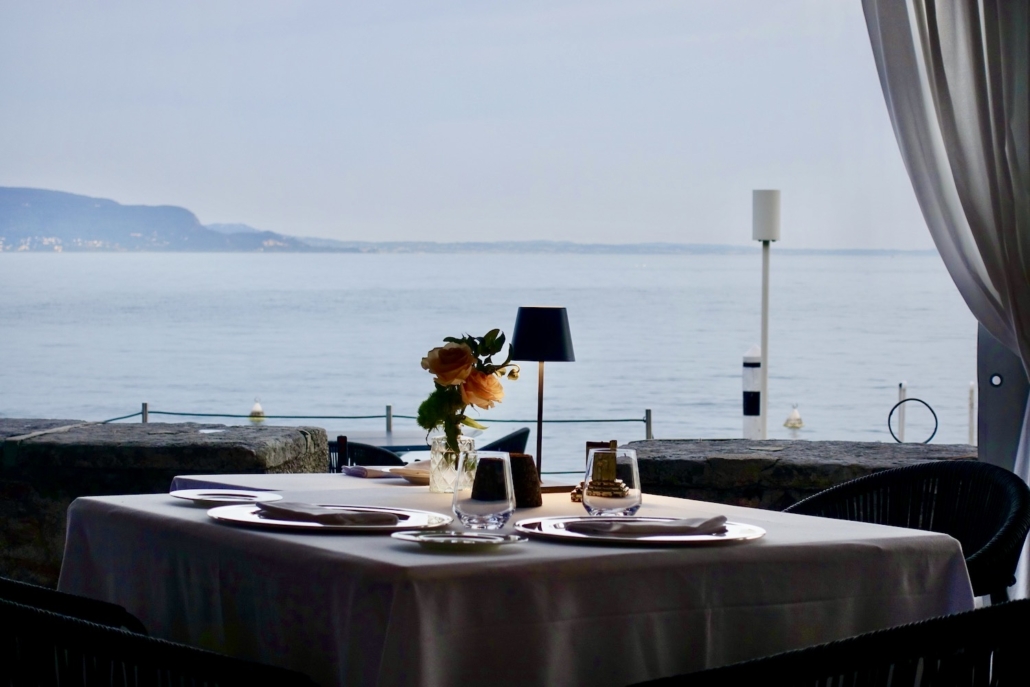 Restaurant at Villa Fiordaliso - Michelin restaurants Gardone di Riviera on Lake Garda/Italy