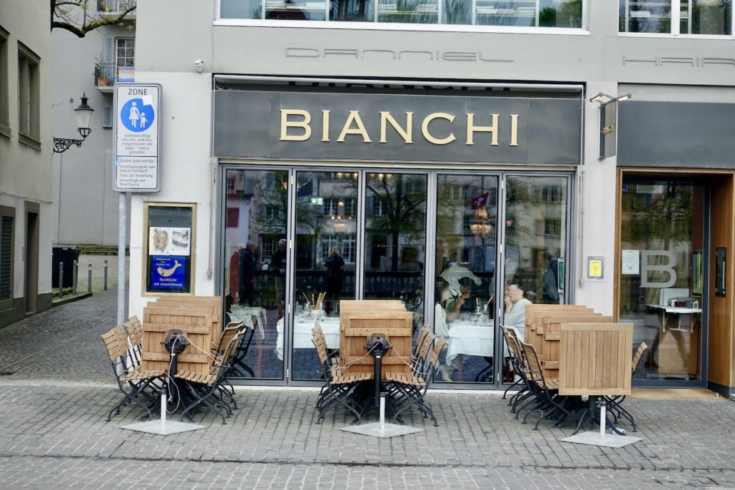 Bianchi Zurich - best fine-dining restaurants Zurich/Switzerland