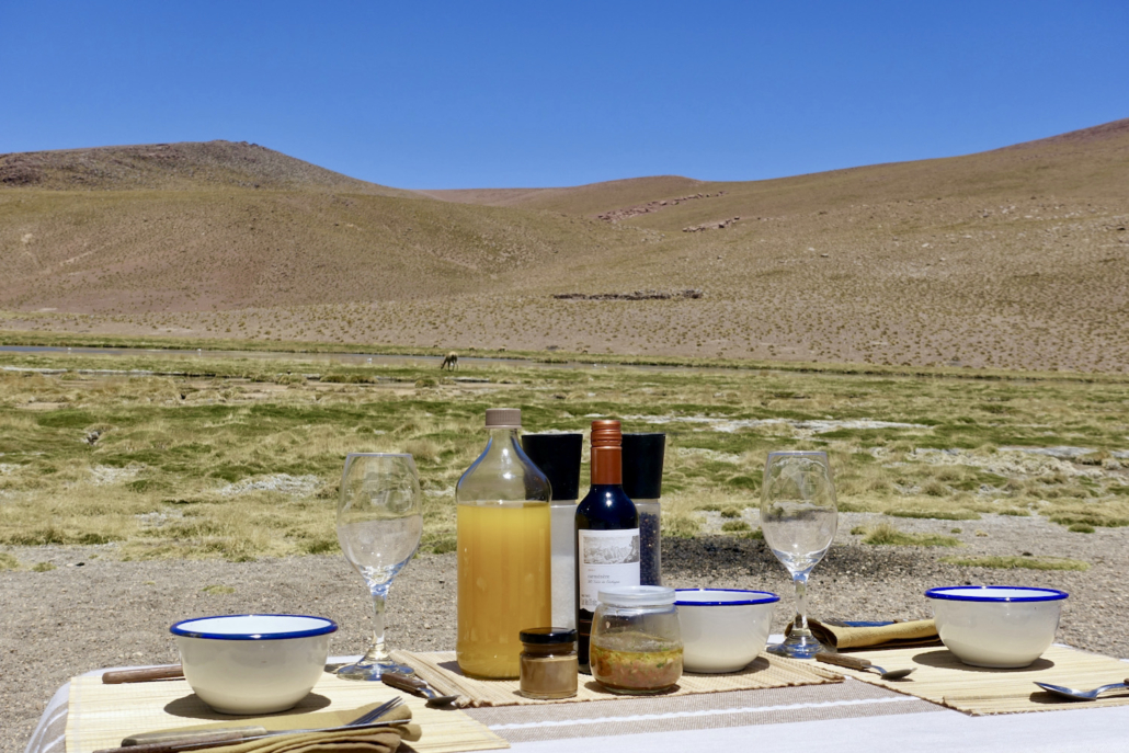 excursion to Tatio Geysers & picnic lunch by Awasi Atacama/Chile- luxury hotel Atacama