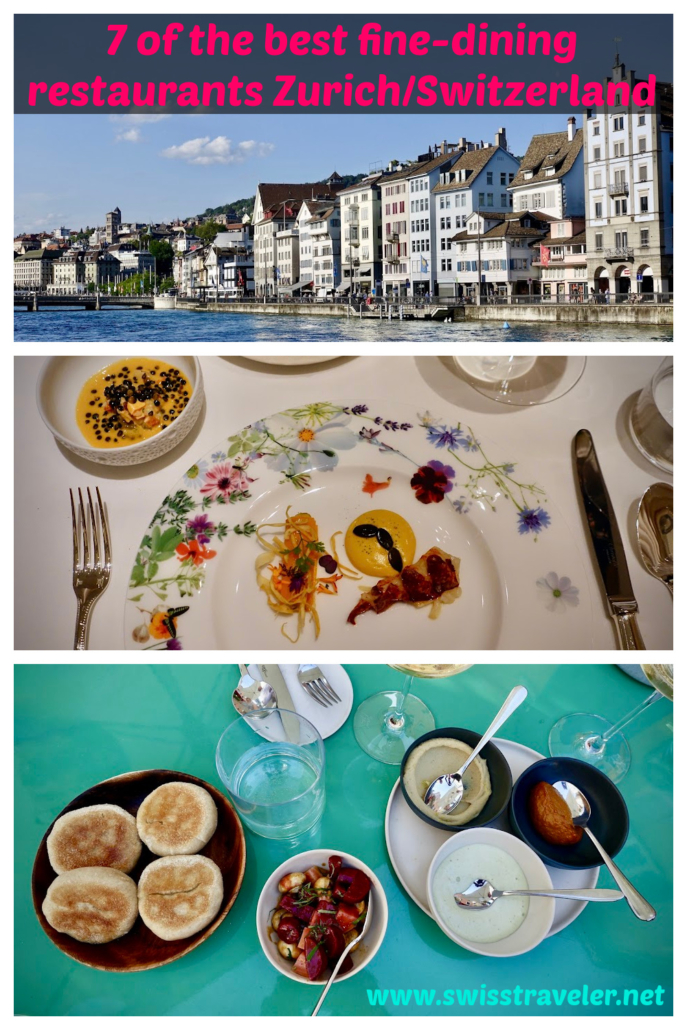 best fine-dining restaurants Zurich/Switzerland