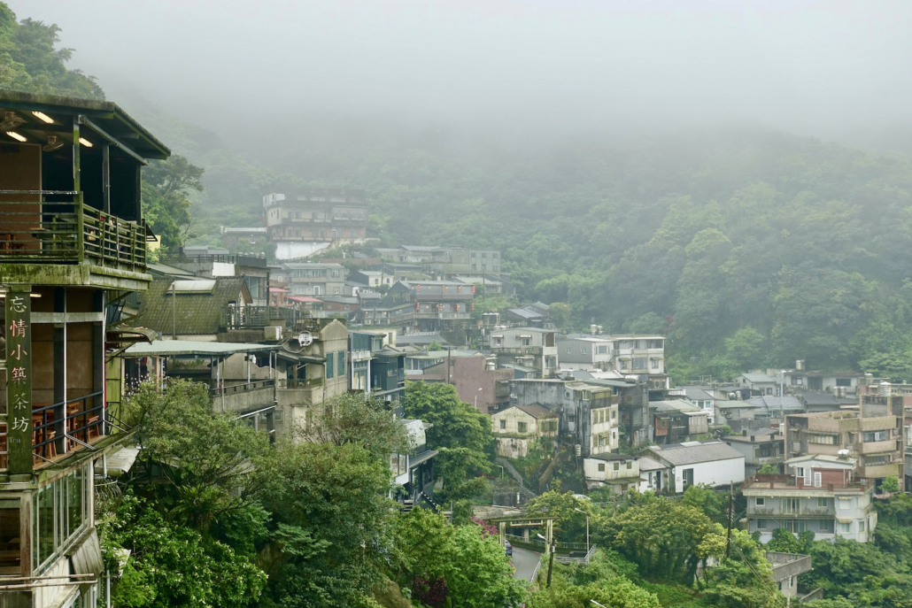 Jiufen, seaside mountain town in north Taiwan