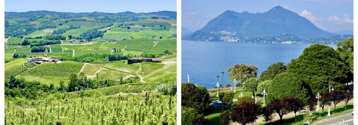 Langhe south of Alba & Stresa, Lago Maggiore/Piedmont, Italy - Piedmont itinerary