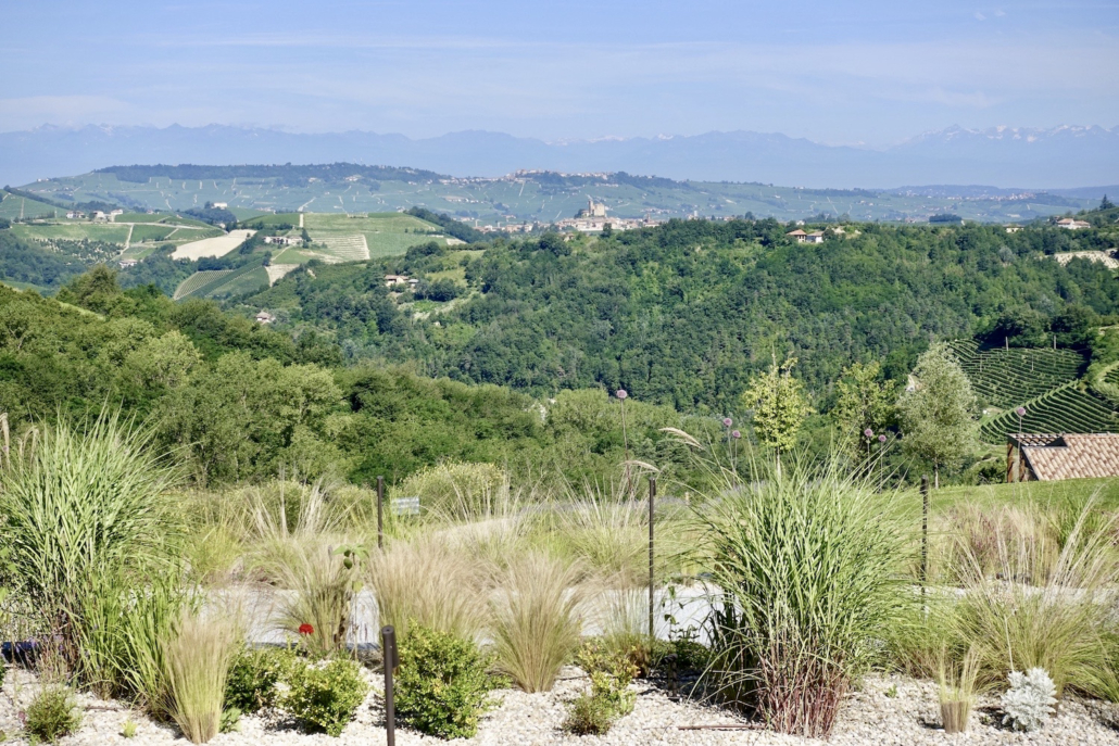 view from Casa di Langa south of Alba Piedmont/Italy