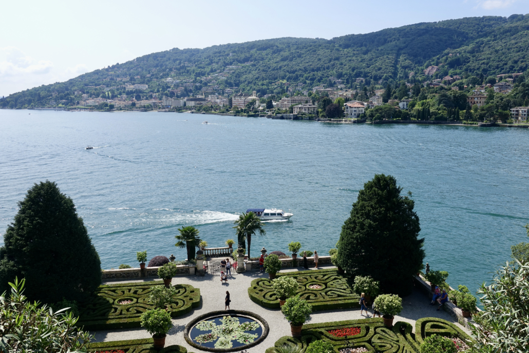 Stresa viewed from Isola Bella Stresa Piedmont/Italy