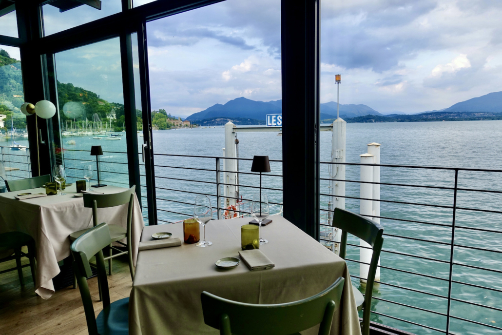 Restaurant Battipalo Lesa Lake Maggiore Piedmont/Italy 