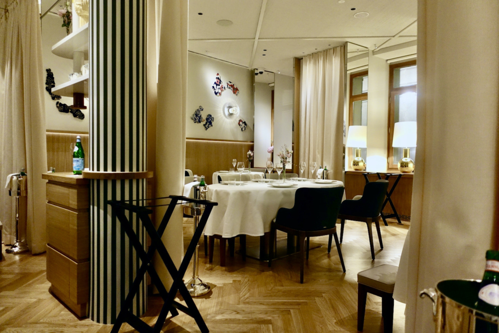 Restaurant Orsini at Hotel Mandarin Oriental Zurich/Switzerland - gourmet restaurant advice Switzerland