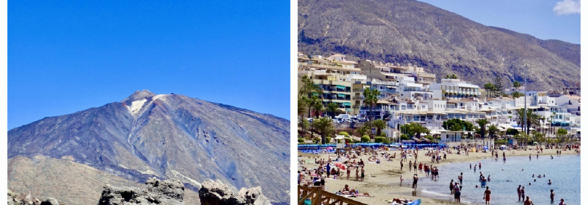 Teide Volcano/Los Cristianos Tenerife/Canary Islands/Spain - overtouristed Tenerife