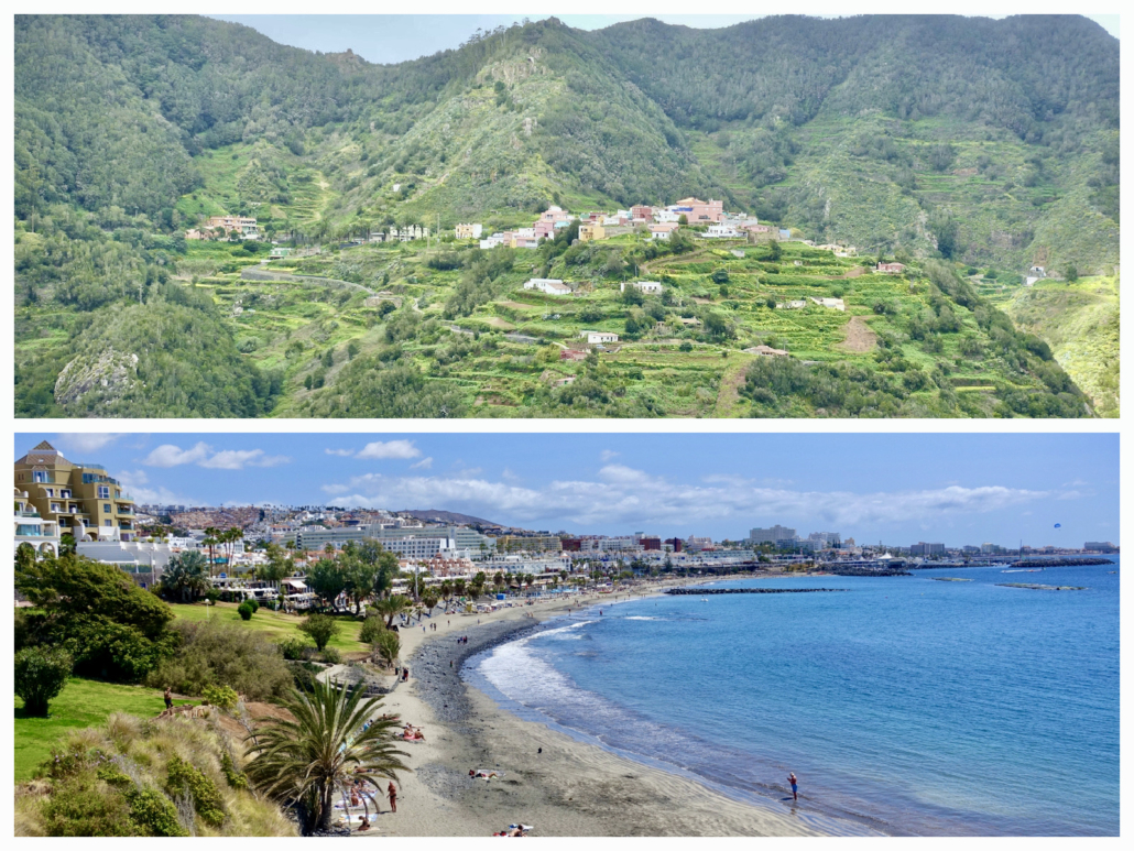 Anaga (north) /Costa Adeje (south) Tenerife/Spain Anaga (north) /Costa Adeje (south) Tenerife/Spain