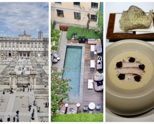 Royal Palace Madrid/Hotel Cool Rooms Palacio de Atocha Madrid/Restaurant CEBO Madrid - best hotel & restaurants Madrid