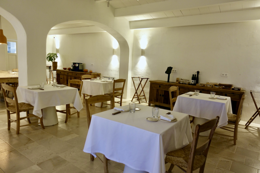Restaurant Smoix at Hotel Sant Ignasi Menorca, Balearic Islands/Spain - best fine-dining restaurants Menorca