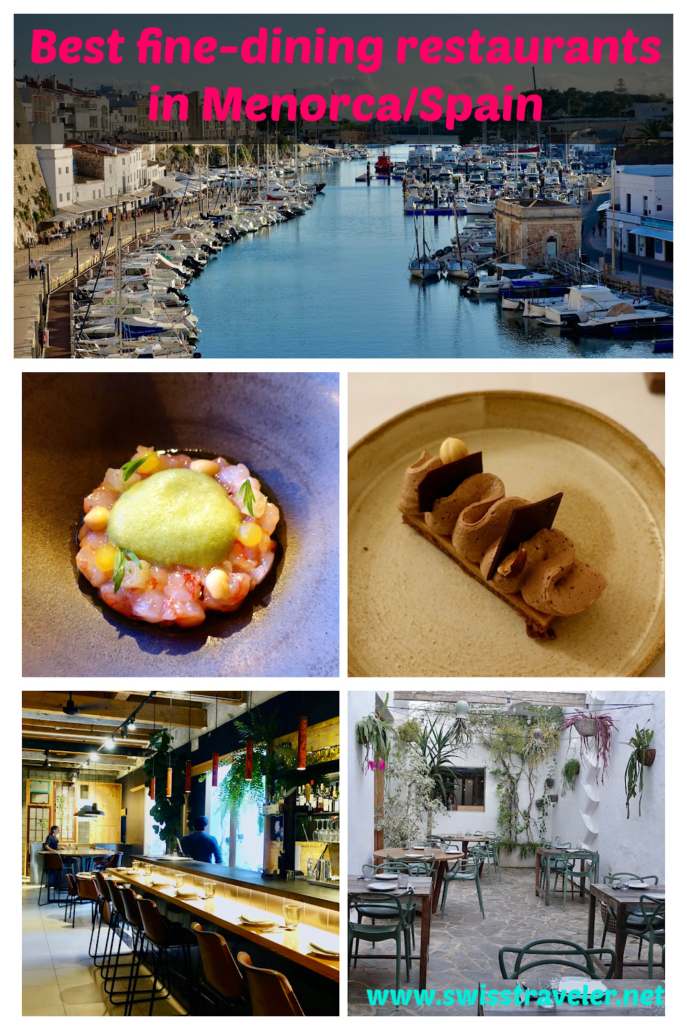 Best fine-dining restaurants Menorca, Balearic Islands/Spain