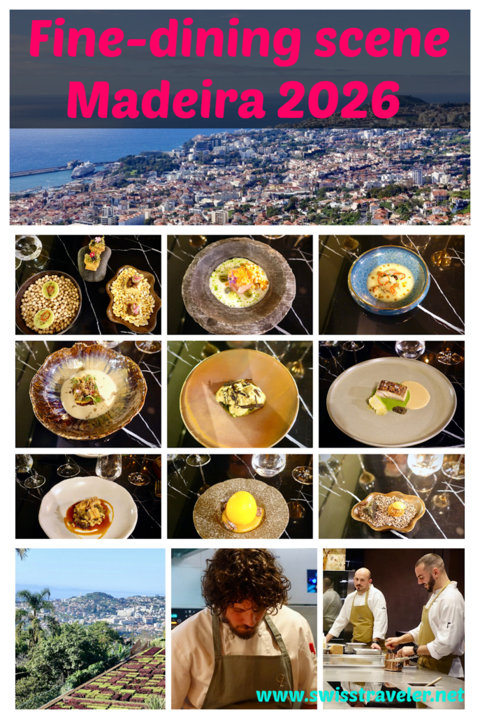 Funchal/Restaurant Audax/Botanical Garden, Restaurant Gazebo, Restaurant Desarma, all in Madeira/Portugal - fine-dining restaurant scene Madeira/Portugal