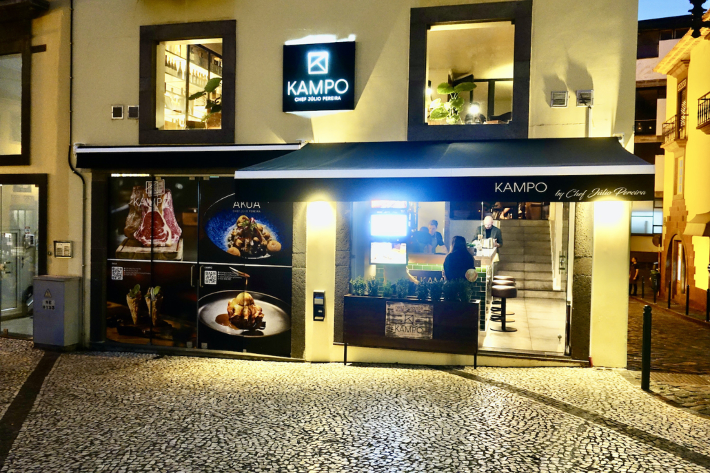 Restaurant Kampo by Júlio Pereira Madeira/Portugal - fine-dining restaurant scene Madeira
