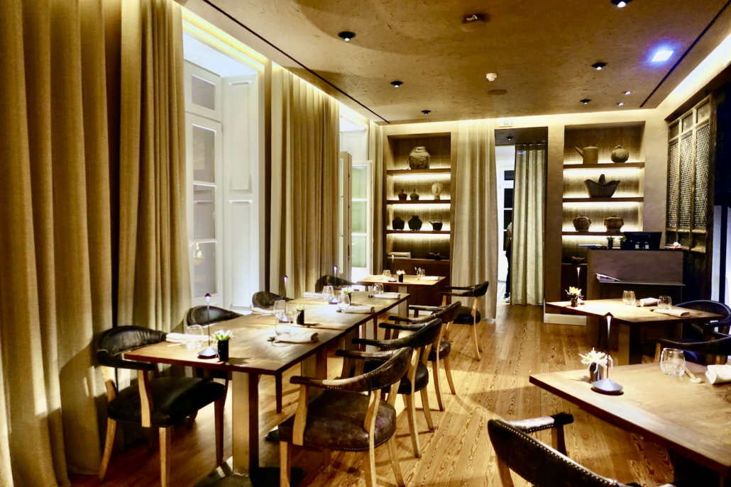 Restaurant Avista Asia Madeira/Portugal - fine-dining restaurant scene Madeira