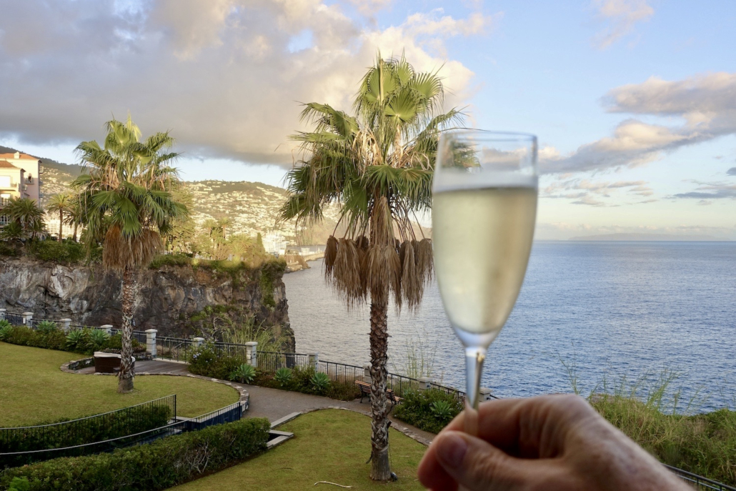 Hotel Les Suites at the Cliff Bay, view from our room, Madeira/Portugal