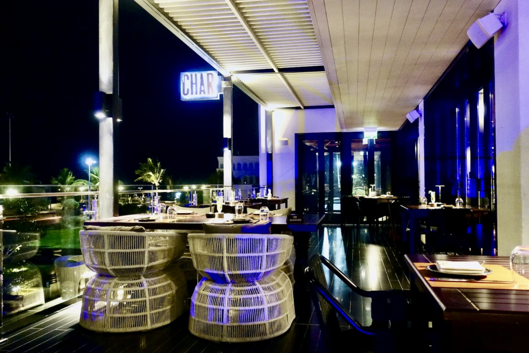 Restaurant Char at W Hotel Muscat/Oman - best fine-dining restaurants Muscat/Oman