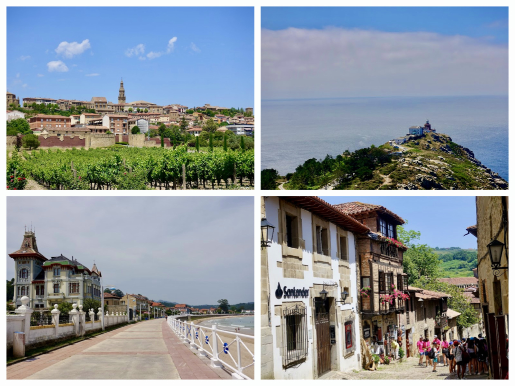 Briones, La Rioja/Finisterre Lighthouse, Galicia/Ribadesella, Asturias/Santillana del Mar, Canabria Briones, La Rioja/Finisterre Lighthouse, Galicia/Ribadesella, Asturias/Santillana del Mar, Cantabria