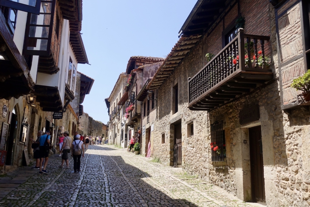 Santillana del Mar, Cantabria/Spain Santillana del Mar, Cantabria/Spain - itinerary northern Spain