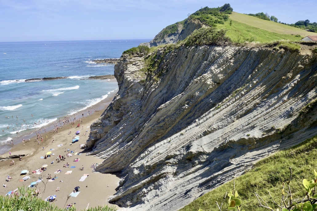 Flysch, Zumaia/Basque Country, Spain Flysch, Zumaia/Basque Country, Spain - itinerary northern Spain