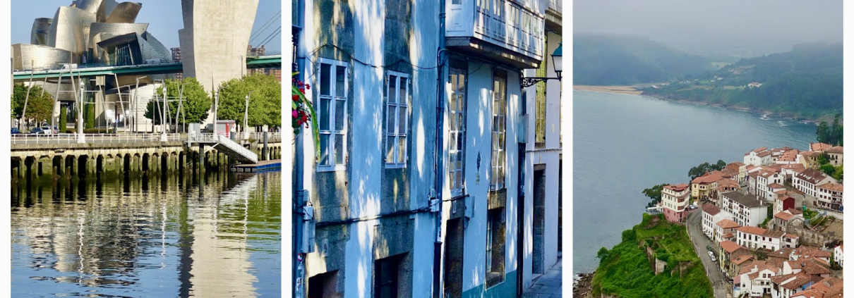 Bilbao/Santiago de Compostela/Llastres, Spain - itinerary northern Spain
