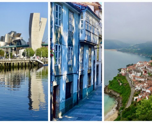 Bilbao/Santiago de Compostela/Llastres, Spain - itinerary northern Spain